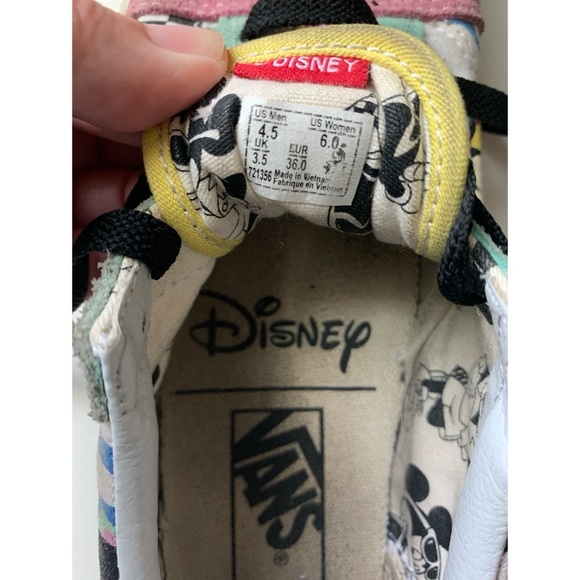 Vans Disney Minnie and Mickey Mouse Shoes Women’s 6 - Picture 7 of 7